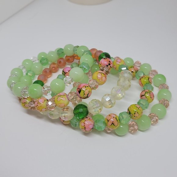 5 Row Memory Wire Wrap Bracelet - Picture 5 of 5